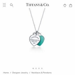 Tiffany & Co. Heart Pendant Necklace